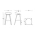 About a Stool AAS 32 Eco Bar Stool High